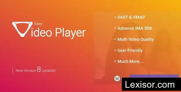 Easy Video Player v9.2 - Wordpress Plugin