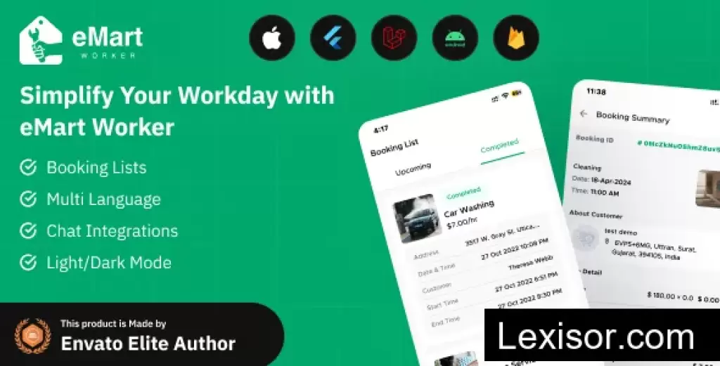 eMart - Worker / Service Man app for On-Demand Service v2.0